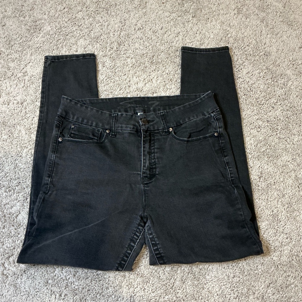Seven7 Black Denim Jeans